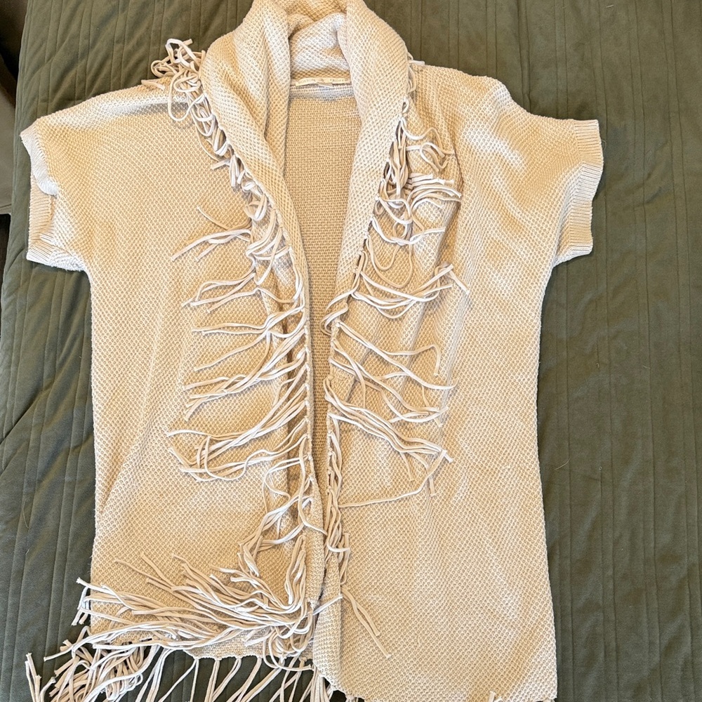 Boston Proper Beige Knit Sweater